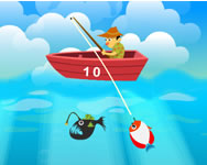 fishing HTML5 horgász ingyen játék