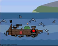 A pirate ship creator horgász játékok