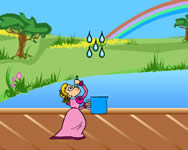 Princess and the pea shooter online horgászós játék